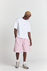 Pink Check Short