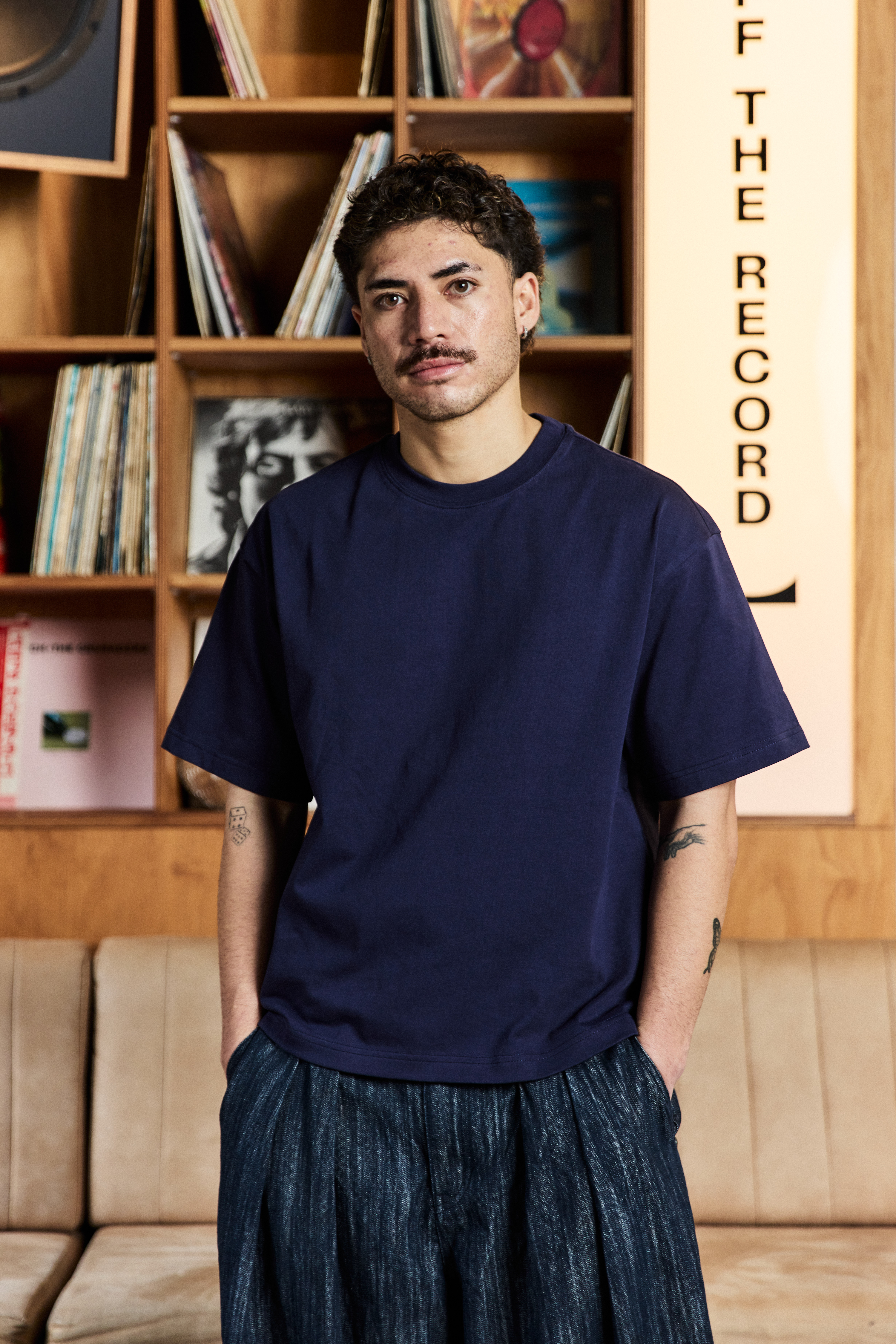 Navy Sunday Tee