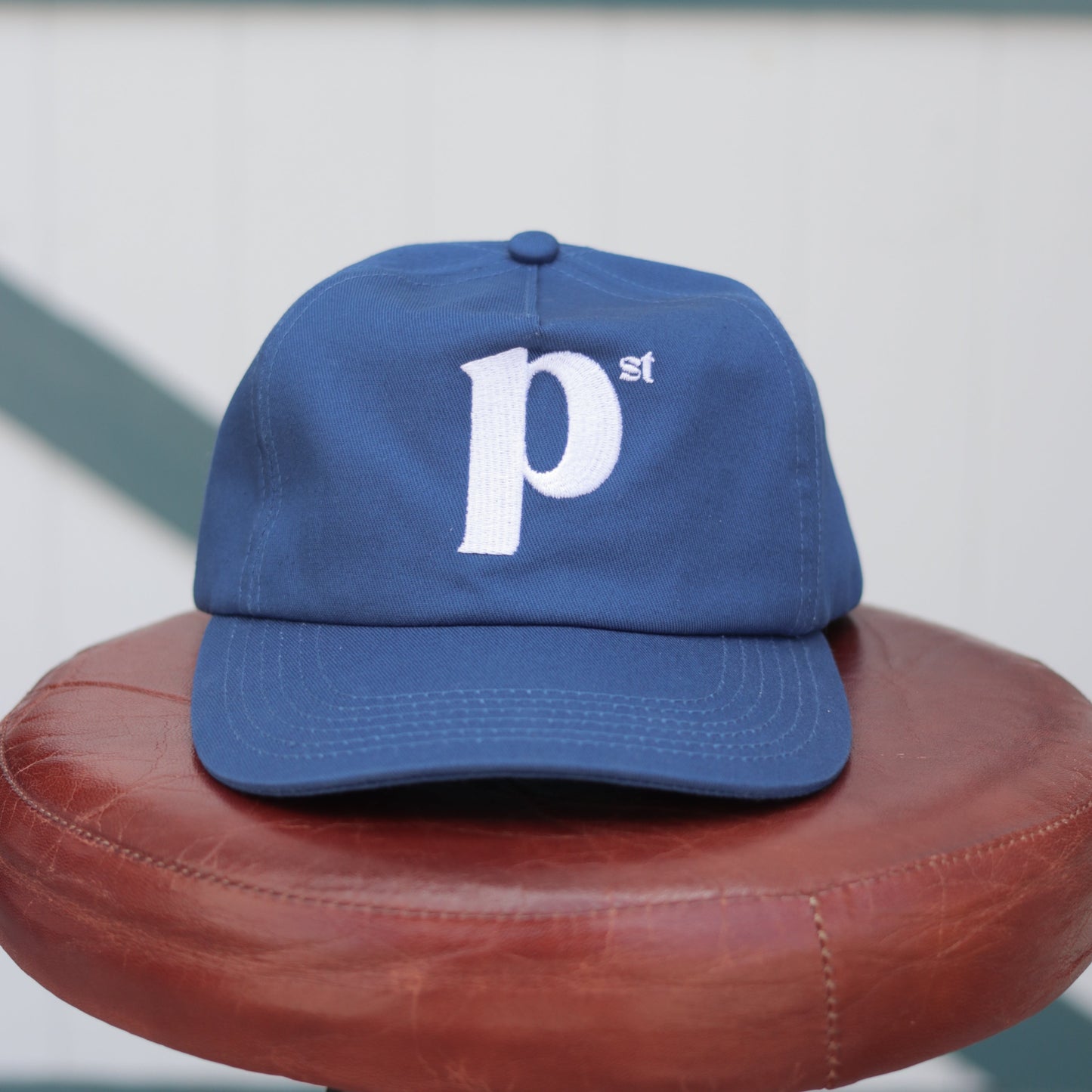 Cotton 'P' Cap - Royal Blue.