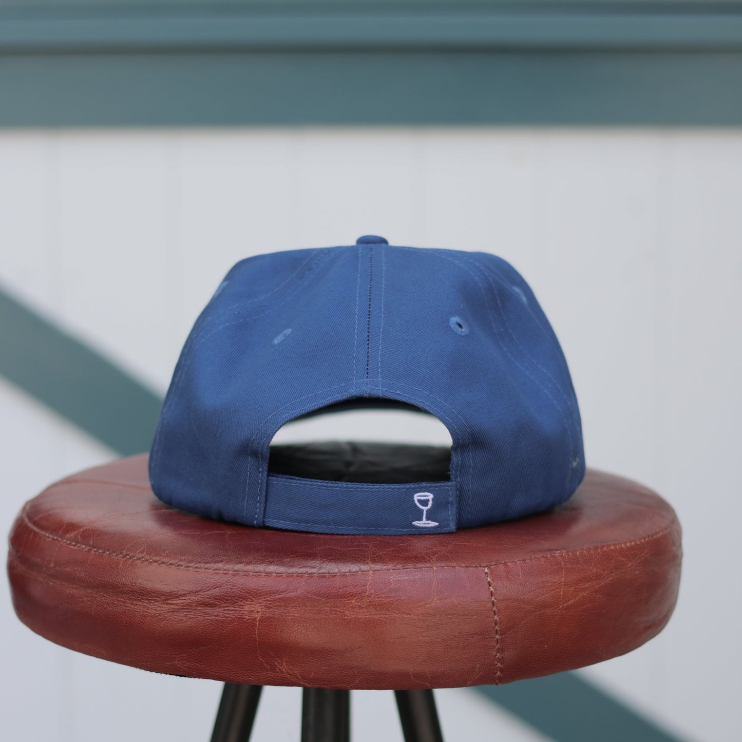 Cotton 'P' Cap - Royal Blue.