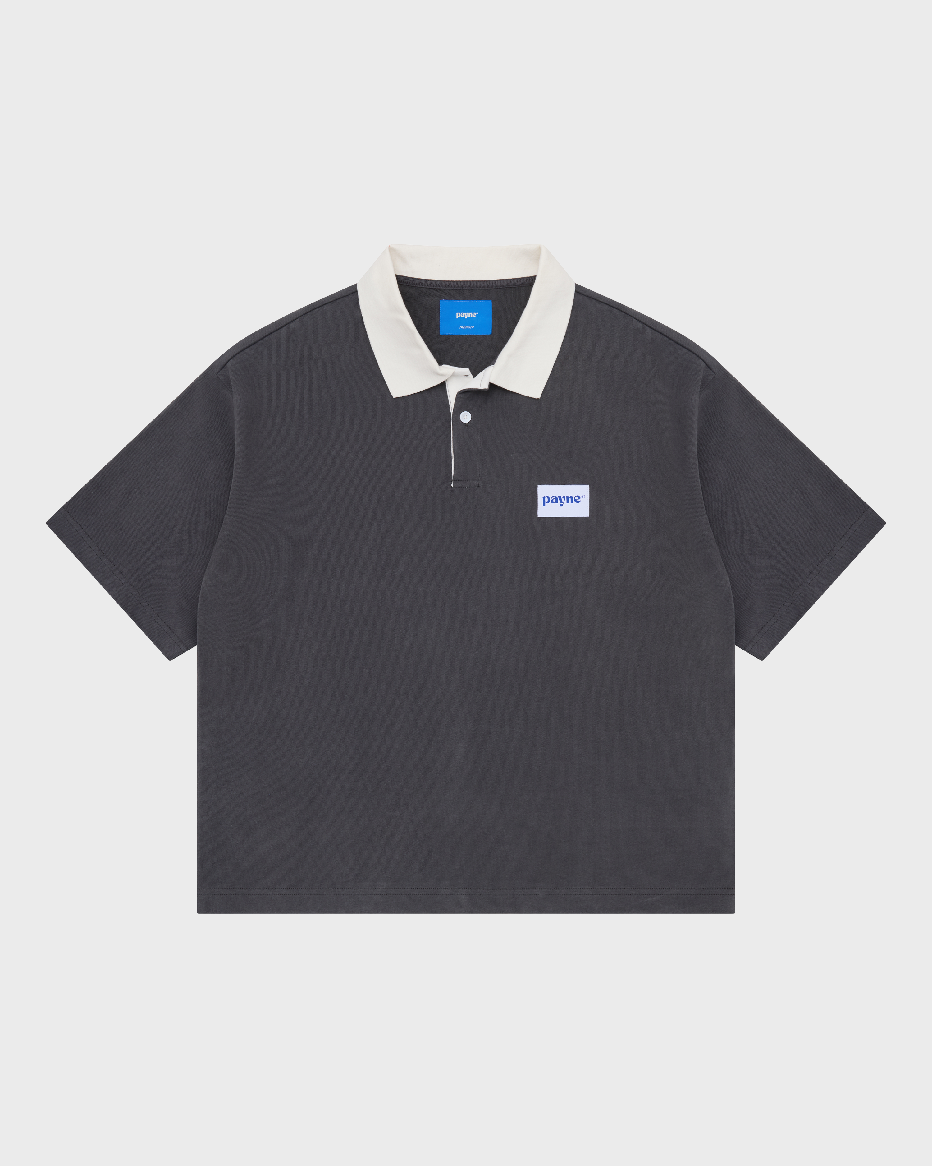 Charcoal Rugby Polo