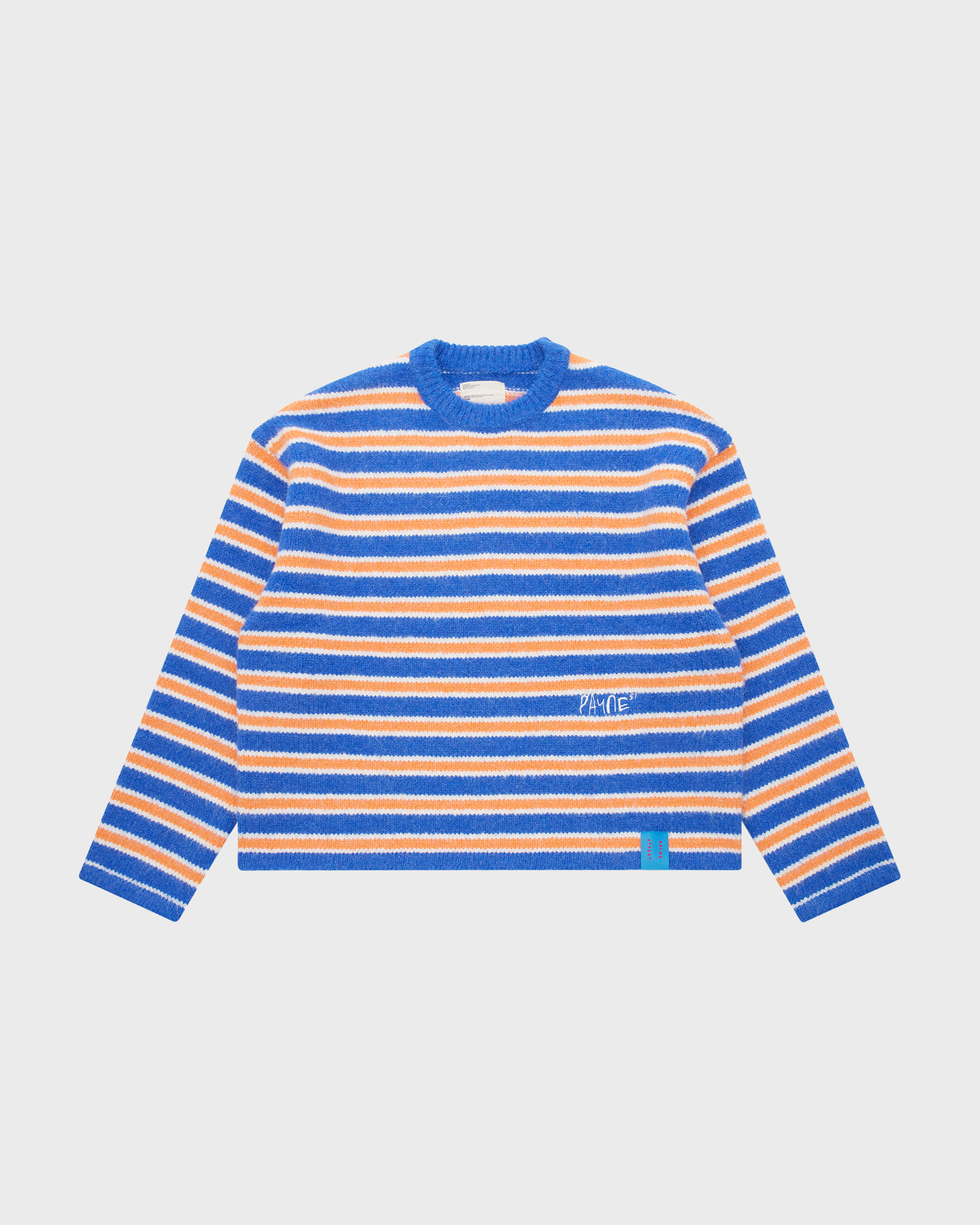 Brushed Wool Knit - Knicks Stripe
